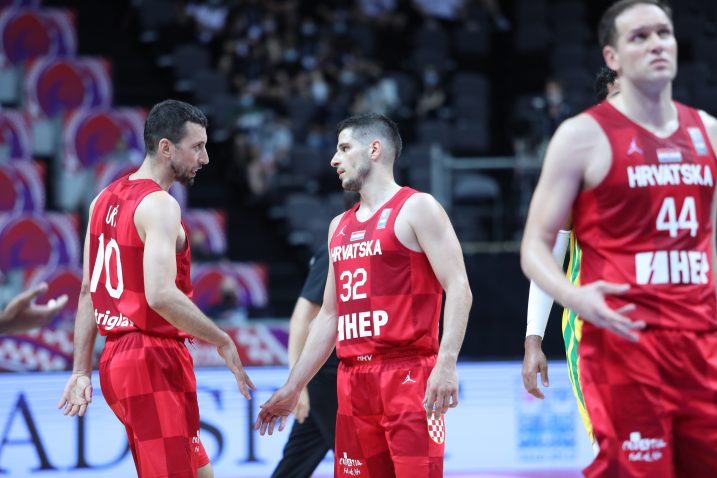 Roko Ukić, Roko Rogić i Bojan Bogdanović/Foto: PIXSELL