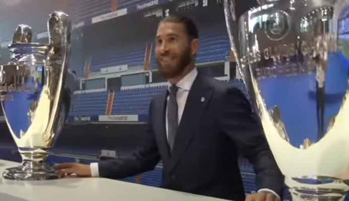 Sergio Ramos/Foto Screenshot, YouTube