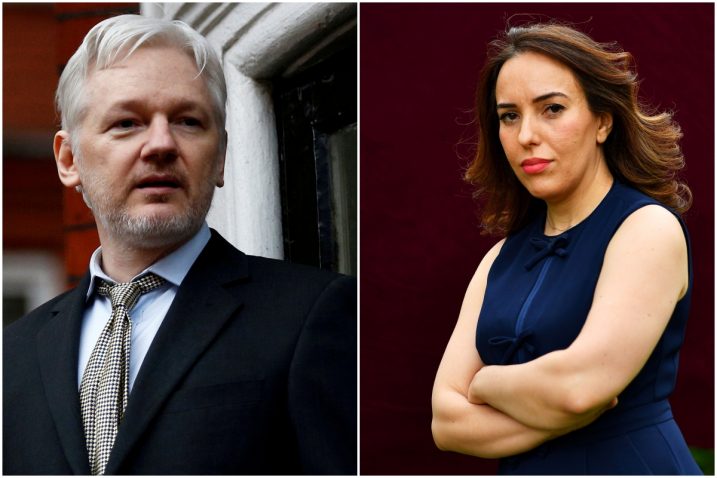 Julian Assange i Stella Moris / Foto Reuters