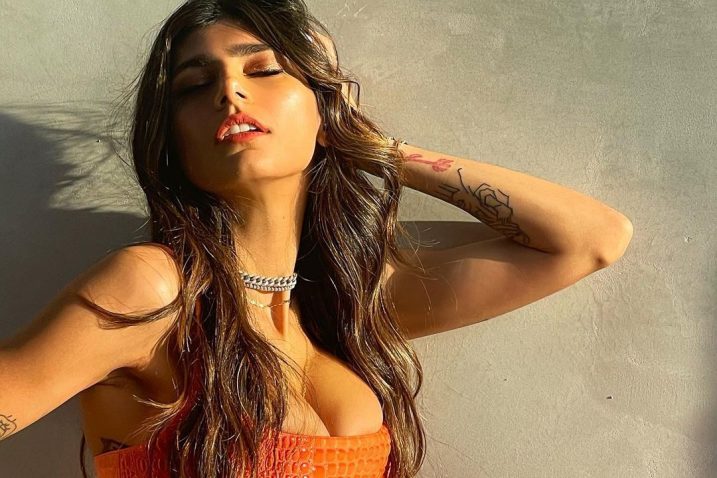 Foto Screenshot Instagram Mia Khalifa