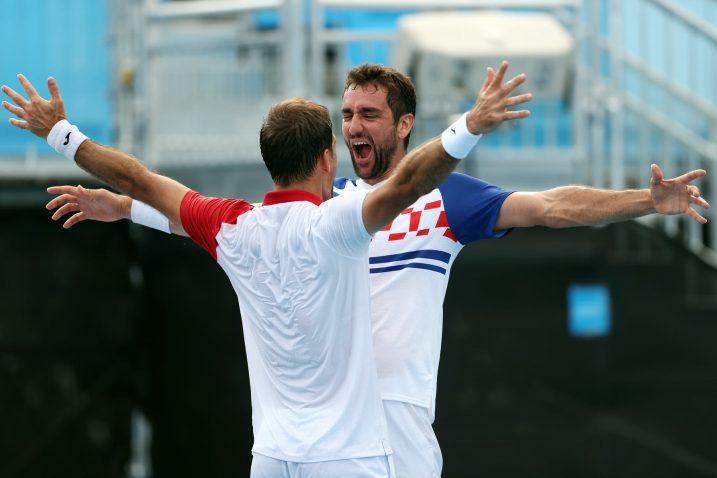 Ivan Dodig i Marin Čilić/Foto HOO