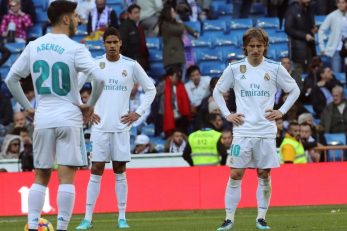 Marco Asensio, Raphael Varane i Luka Modrić/Foto: REUTERS