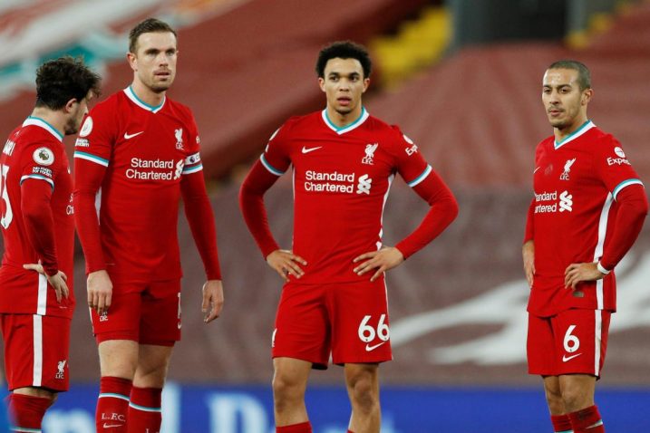 Trent Alexander-Arnold i suigrači/Foto: REUTERS