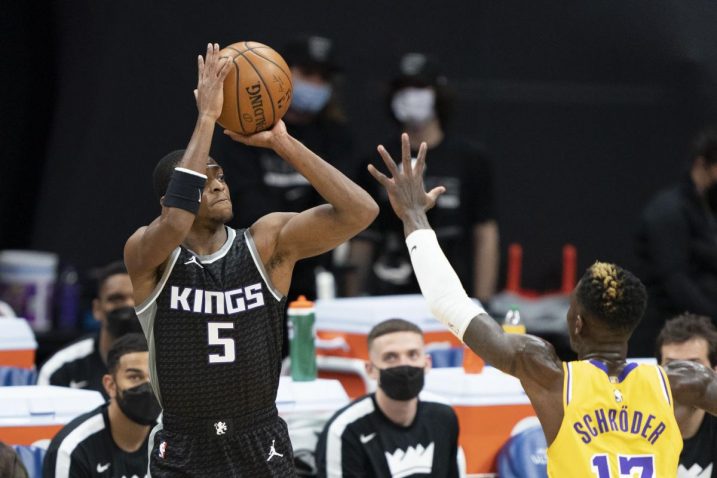 Dennis Schroder u dresu LA Lakersa/Foto REUTERS