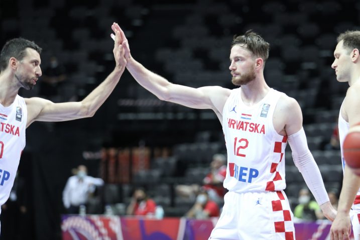 Roko Leni Ukić, Pavle Marčinković i Bojan Bogdanović/Foto PIXSELL