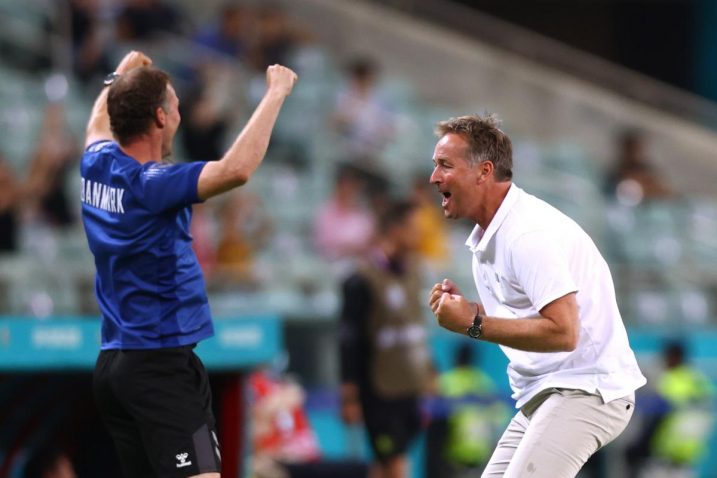 Kasper Hjulmand slavi/Foto: REUTERS