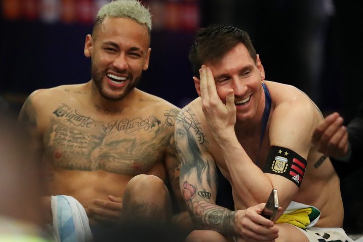 Neymar i Leo Messi/Foto REUTERS