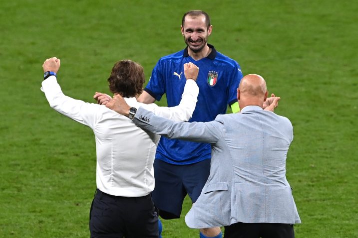 Roberto Mancini slavi veliki uspjeh/Foto REUTERS