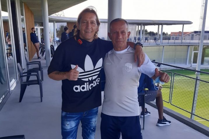 Michel Salgado i Rustem Gashi