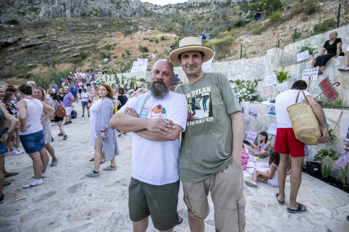 Boris Dežulović i Ante Tomić / Foto: Miroslav Lelas/PIXSELL