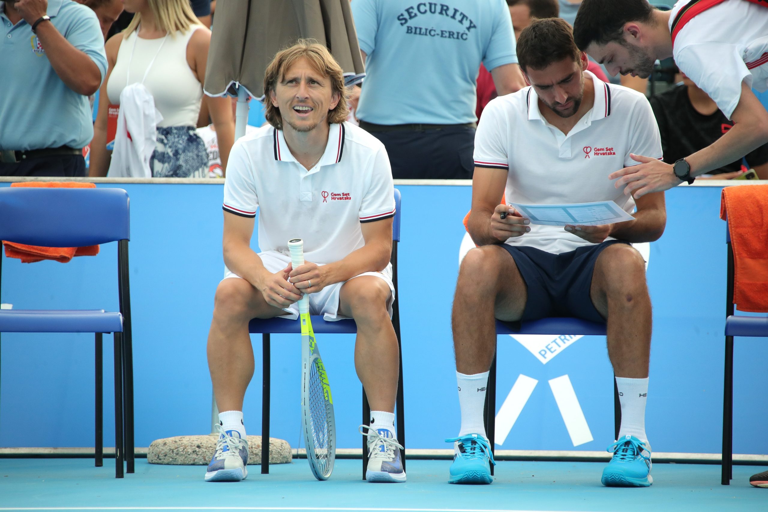 Luka Modrić i Marin Čilić/Foto: PIXSELL