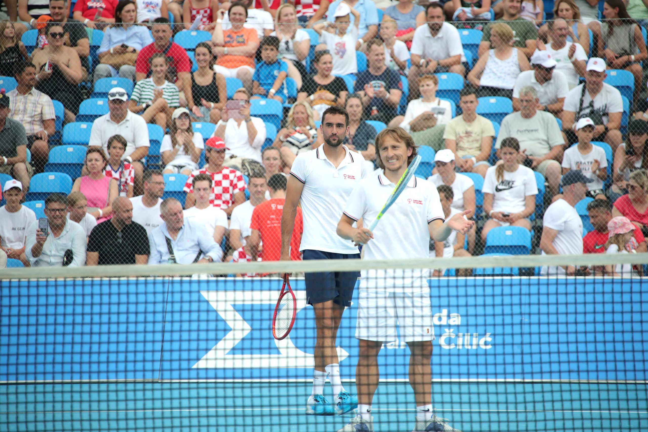 Luka Modrić i Marin Čilić/Foto: PIXSELL