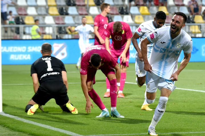 Josip Drmić tijekom prošlog susreta s Puljanima/Foto M. GRACIN