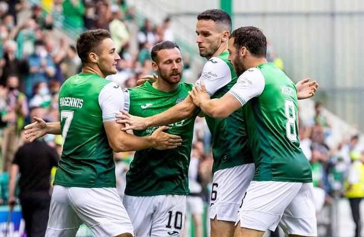Igrači Hiberniana/Foto Instagram