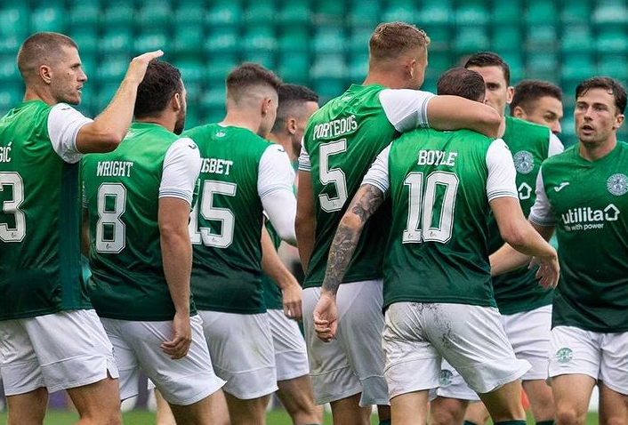 Igrači Hiberniana/Foto Instagram, Hibernian FC