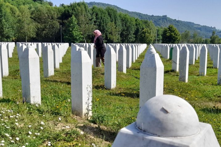 Memorijalni centar u Potočarima - groblje. / Foto HINA/ Ivo LUČIĆ/ il