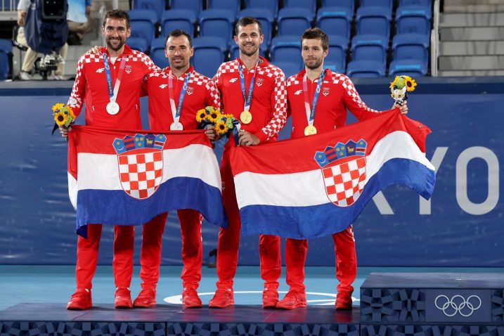 Hrvatski tenisači donijeli su Hrvatskoj zlato i srebro u parovima/Foto PIXSELL