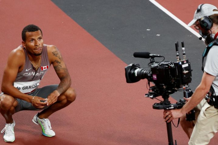 Andre De Grasse/Foto REUTERS