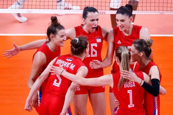 Odbojkašice Srbije/Foto: REUTERS