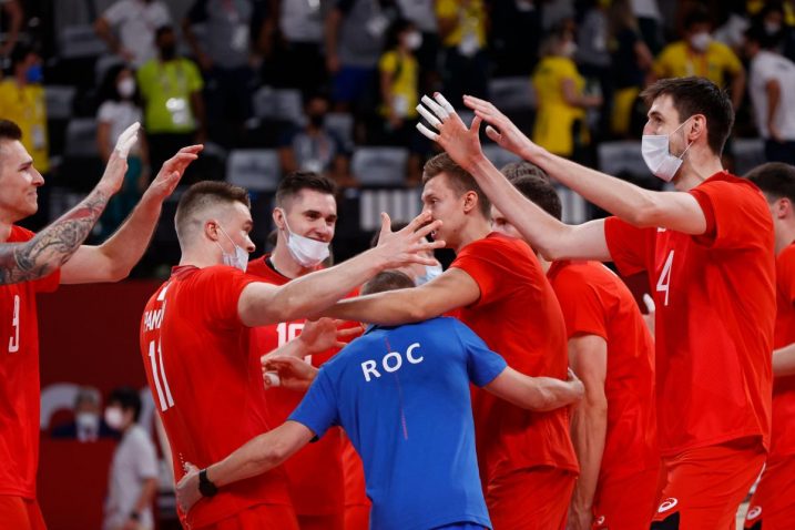 Ruski odbojkaši/Foto REUTERS