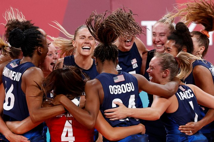 Slavlje Amerikanki/Foto REUTERS