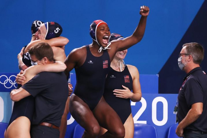 Slavlje američkih vaterpolistica/Foto: REUTERS