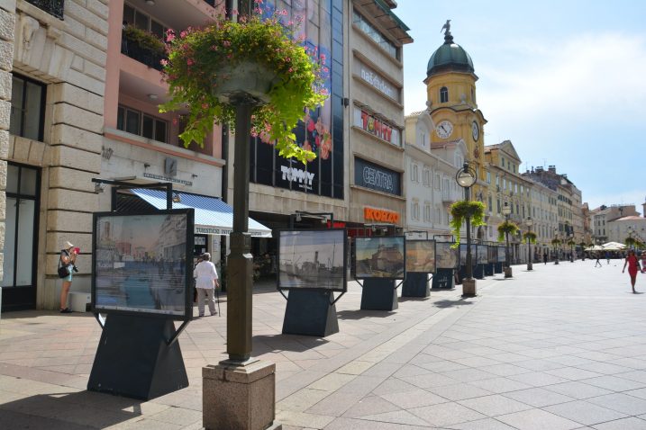 Izložba "Protoci (Fluxes) na riječkom Korzu