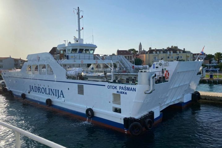 Trajekt "Otok Pašman" novo pojačanje u floti Jadrolinije