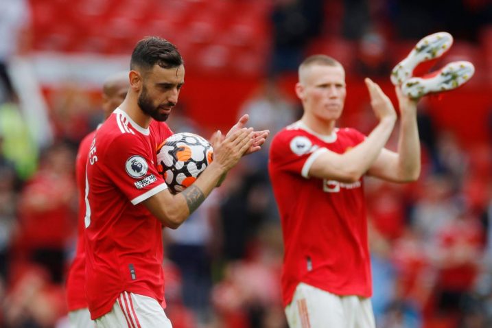 HAT-TRICK - Bruno Fernandes/Foto REUTERS