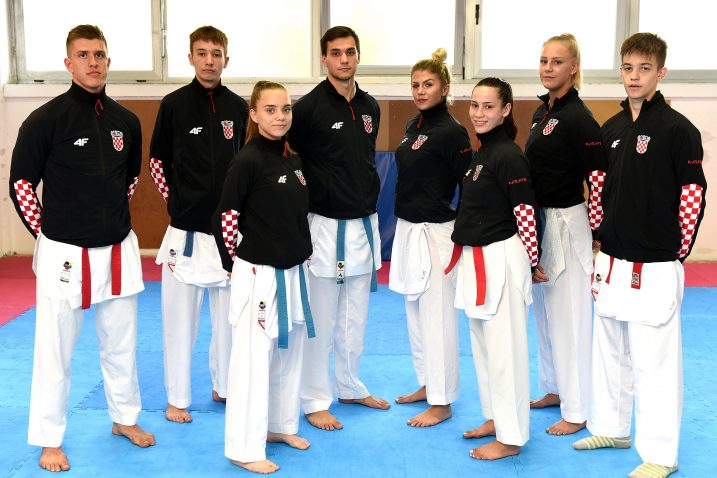 Aleksandar Kalabić, Fran Host, Stella Polonijo, Renato Rešetar, Laura Fučik, Ema Sgardelli, Lea Vukoja i Nino Donadić/Foto: M. GRACIN