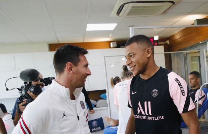 Lionel Messi i Kylian Mbappe/Foto Instagram