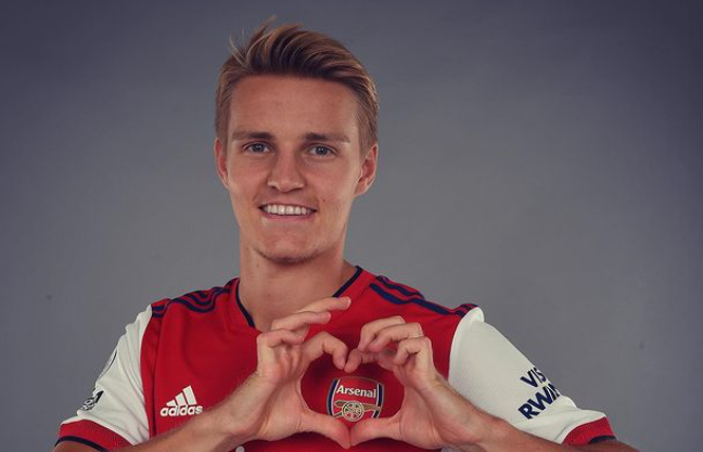 Martin Odegaard/Foto Arsenal