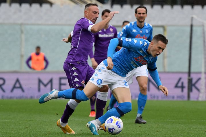 Franck Ribery i Piotr Zielinski/Foto REUTERS