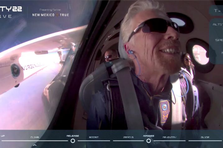 foto: Virgin Galactic/Handout via REUTERS