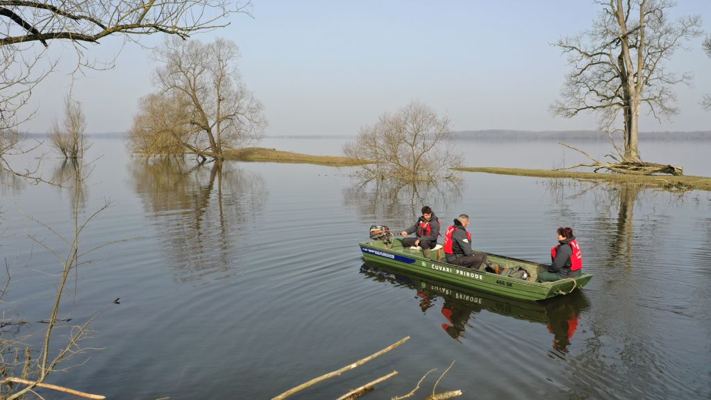 Čuvarica Sandra Prevendar-Nekvapil u Lonjskom polju / Foto NATIONAL GEOGRAPHIC