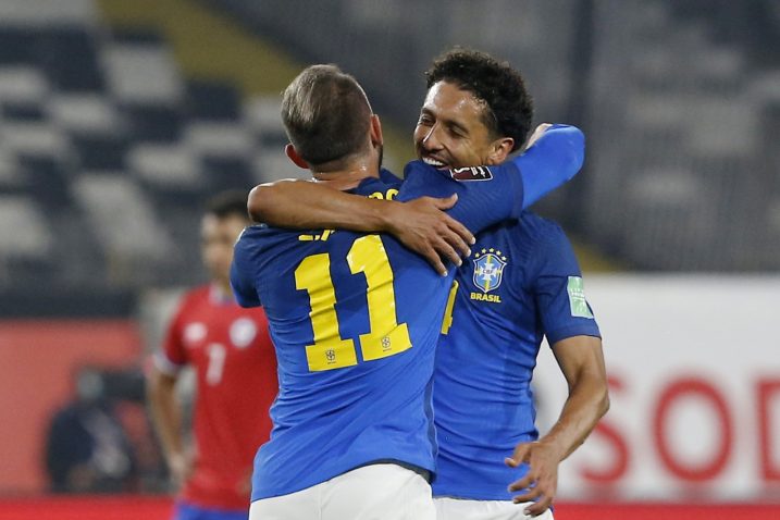 Everton Ribeiro i Marquinhos/Foto REUTERS