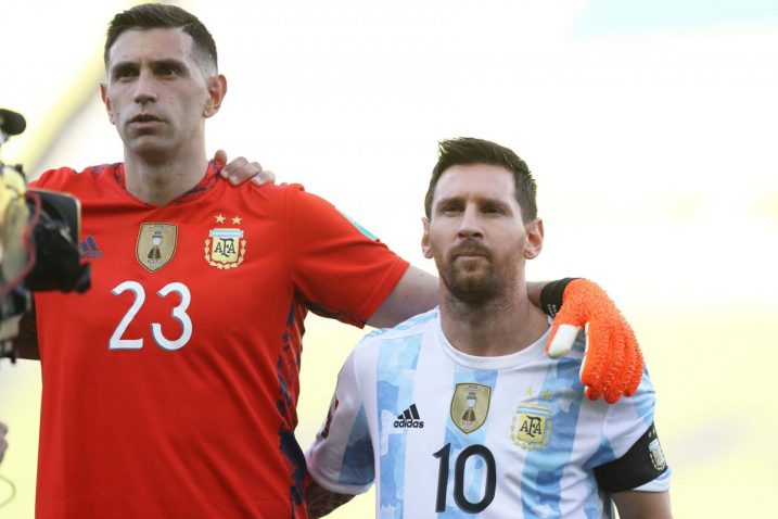 Emiliano Martinez i Leo Messi/Foto: REUTERS