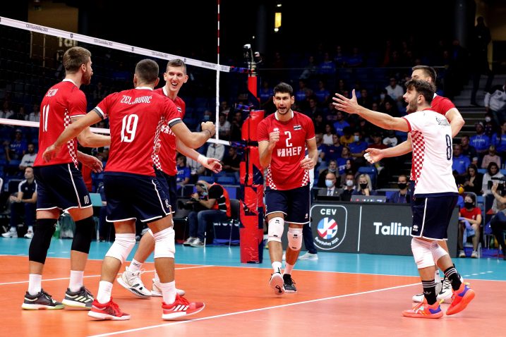 Ivan Zeljković, Filip Šestan, Kruno Nikačević, Bernard Bakonji, Leo Andrić i Sven Šarčević/Foto www.cev.lu