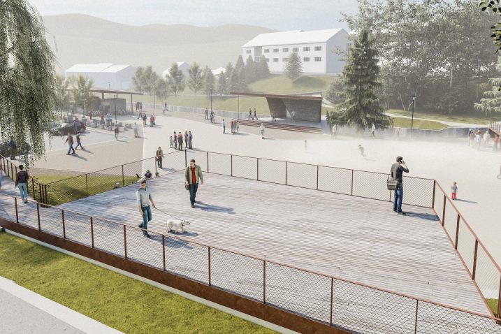 Kompjutorska simulacija buduće tržnice u Fužinama