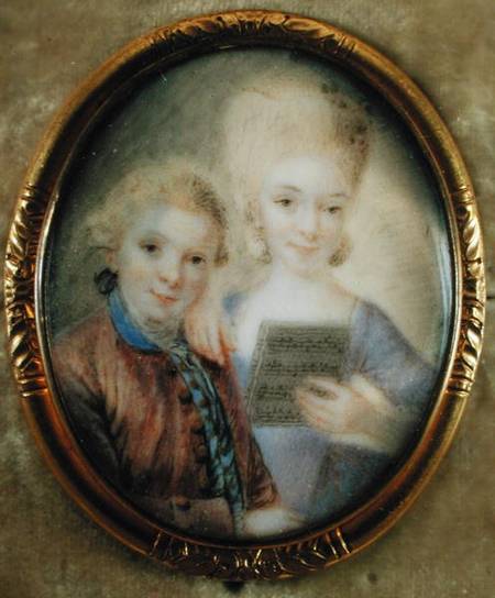 Wolfgang Amadeus Mozart i njegova sestra / Foto WIKIPEDIA