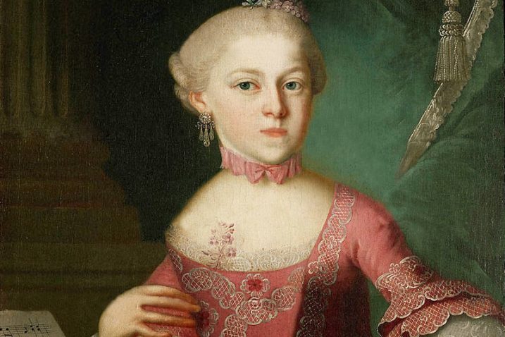 Maria Anna Mozart 1763. godine / Foto Wikipedia