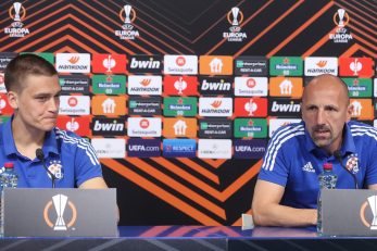 ČEKIČARIMA ULOGA FAVORITA - Rasmus Lauritsen i Damir Krznar/Foto PIXSELL