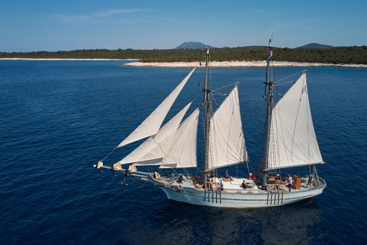 Drveni brod Nerezinac je vrijedan primjerak tradicionalne brodogradnje / SANDRO TARIBA