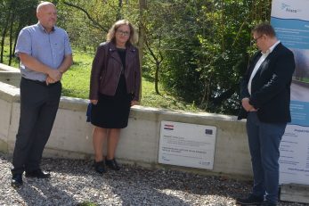 Toni Cezar, Katarina Mihelčić i Goran Gašparović u Hrvatskom / Foto Marinko Krmpotić