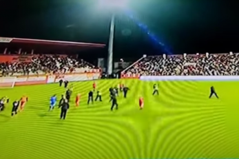 Neredi na utakmici Veleža i Borca/Foto YouTube