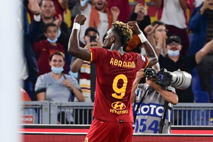 Tammy Abraham/Foto: AS Roma (Twitter)