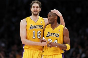 Pau Gasol i Kobe Bryant/Foto: REUTERS