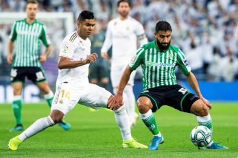 Casemiro i Nabil Fekir/Foto REUTERS
