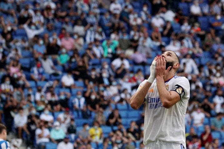 Utučeni Benzema/Foto REUTERS