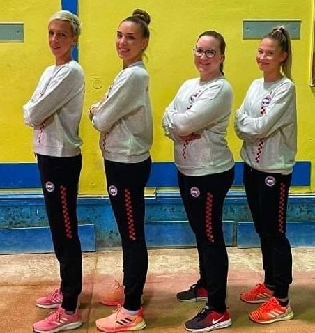 U BORBU ZA MEDALJE - Nives Jelovica, Carrolina Bajrić, Nikol Marelja Bošnjak i Ria Vojković